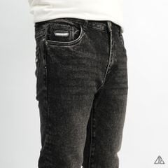 Quần jean muối tiêu dập nổi túi CD