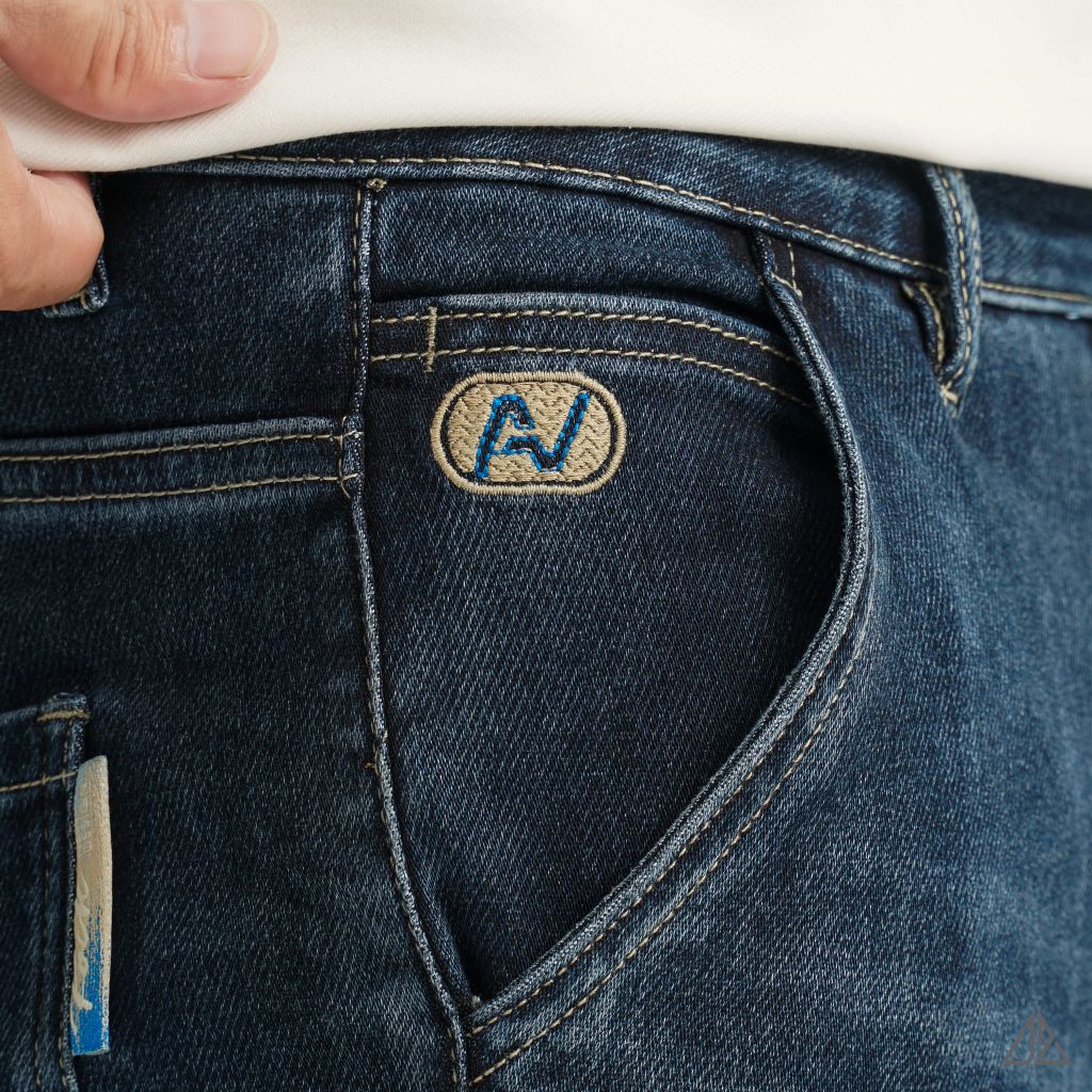 Quần jean xanh ZENGZ