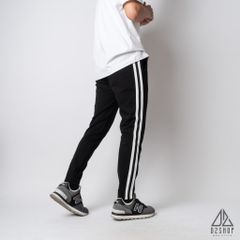 Quần thun dài phối viền sọc