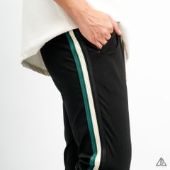 Quần thun dài phối viền sọc