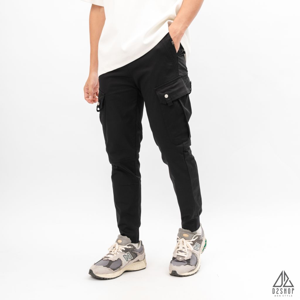 Quần jogger kaki túi hộp VOGUE