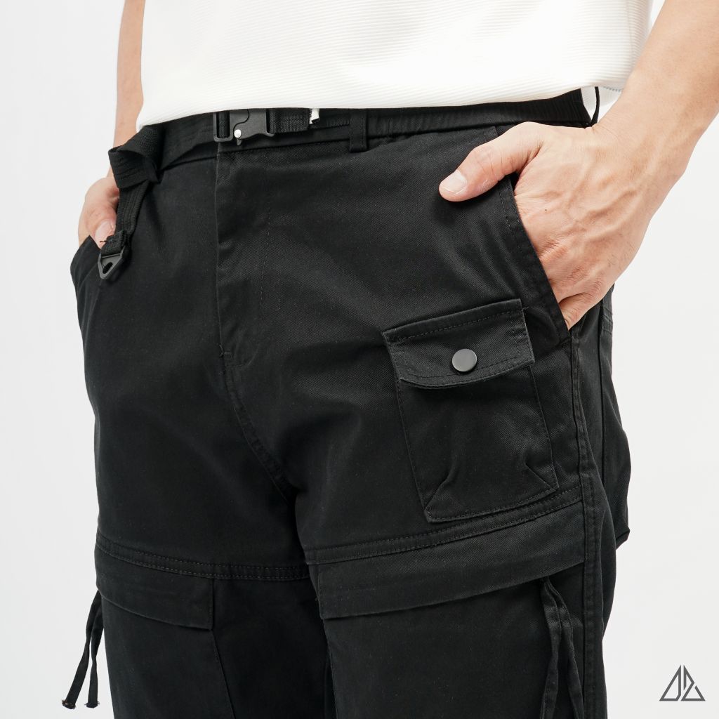 Quần jogger kaki túi hộp xéo