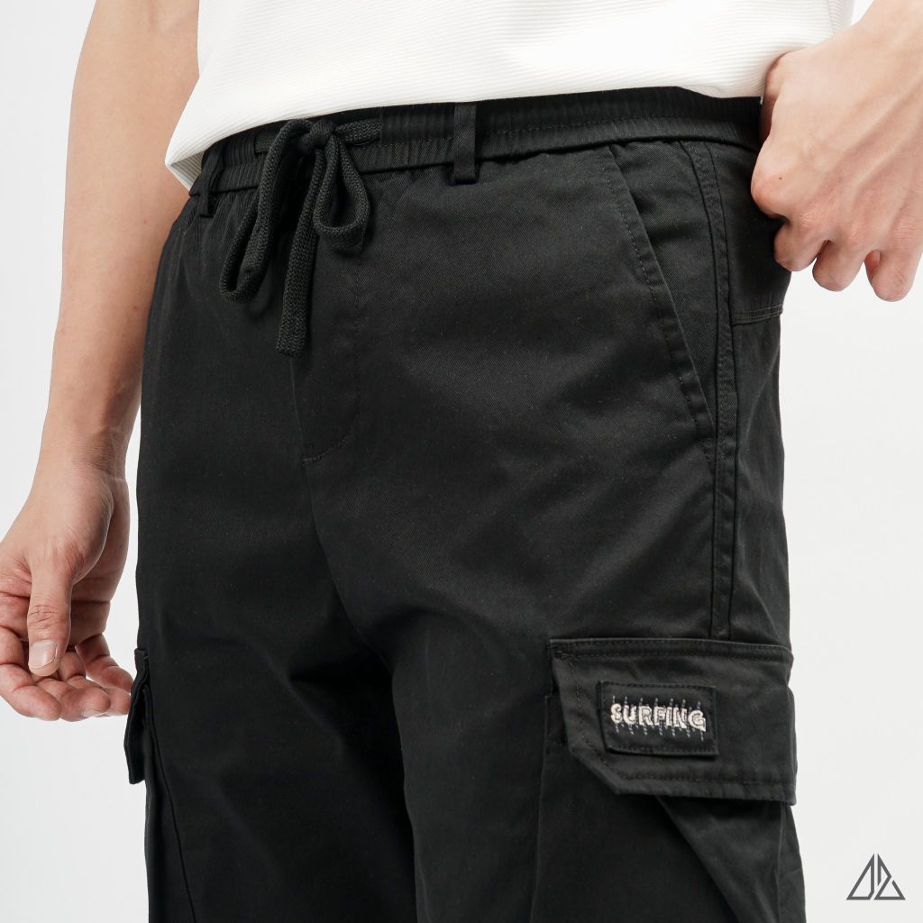 Quần jogger kaki túi hộp BURFING