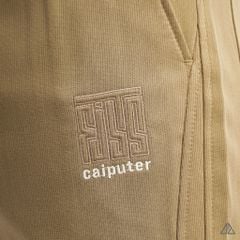 Quần jogger vải nỉ gân thêu CAIPUTER