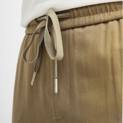 Quần jogger vải nỉ gân thêu CAIPUTER