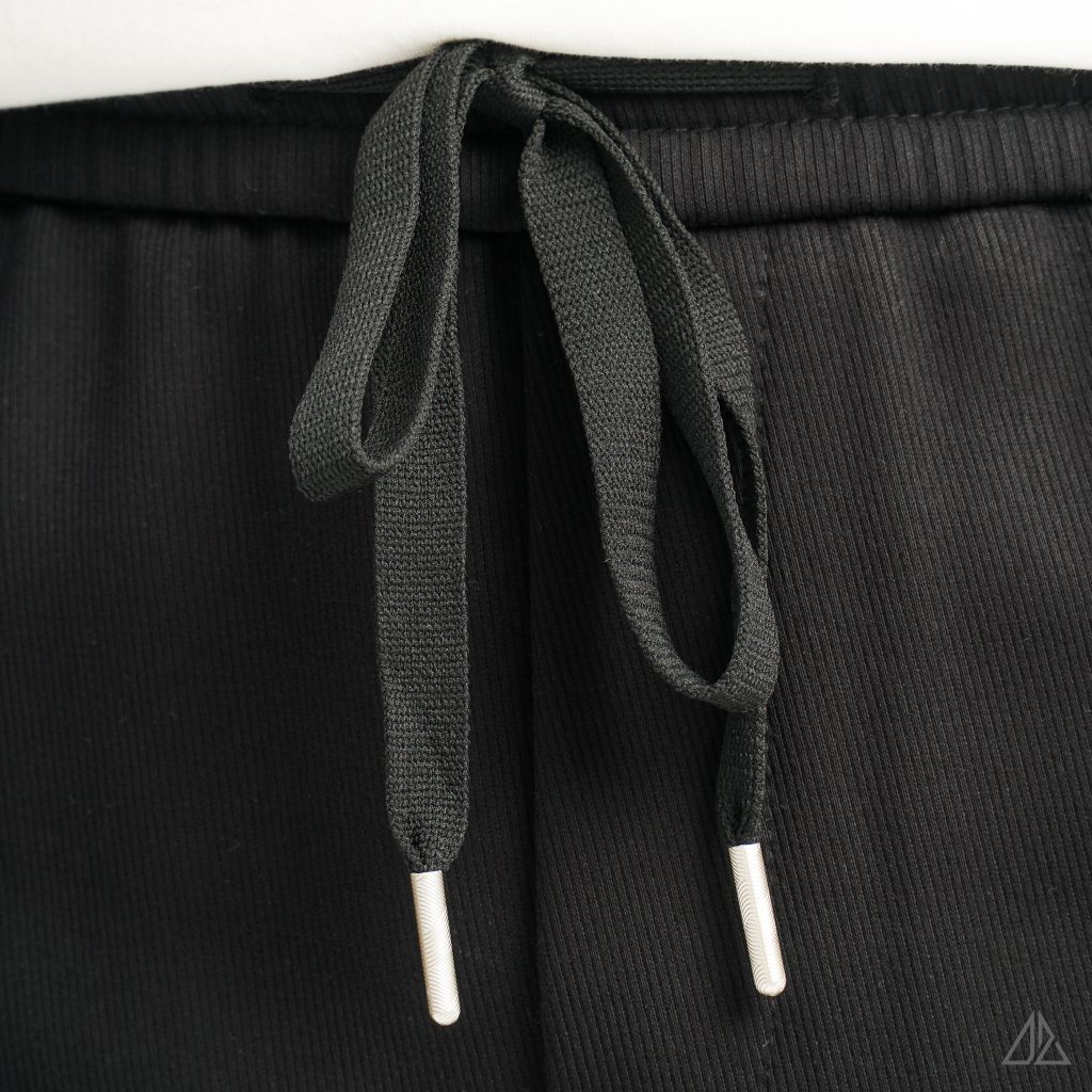 Quần jogger vải nỉ gân thêu CAIPUTER