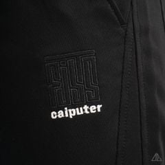 Quần jogger vải nỉ gân thêu CAIPUTER