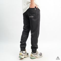 Quần jogger vải nỉ gân thêu CAIPUTER