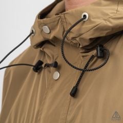 Áo khoác nón trùm phối 3 sọc ngực tay
