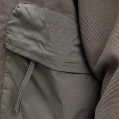 Áo khoác bomber nỉ sọc phối dù