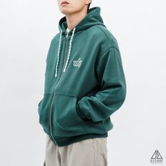 Áo khoác nỉ nón trùm thêu chữ UB