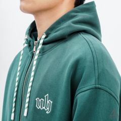 Áo khoác nỉ nón trùm thêu chữ UB
