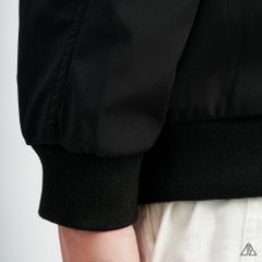 Áo khoác bomber phối túi sọc vải dù