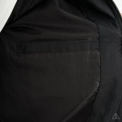 Áo khoác bomber phối túi sọc vải dù