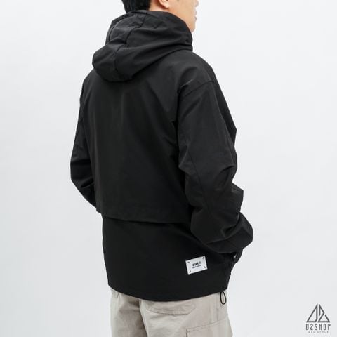 Áo khoác dù nón trùm túi hộp D&N