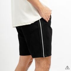 Quần đùi thun phối viền sọc