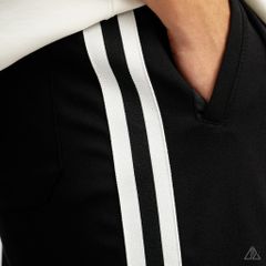 Quần đùi thun phối viền sọc