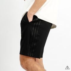 Quần đùi thun phối viền sọc