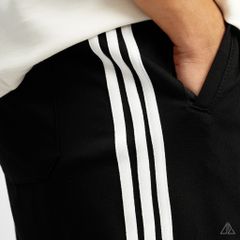 Quần đùi thun phối viền sọc