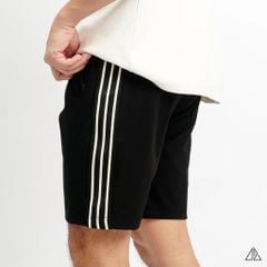 Quần đùi thun phối viền sọc