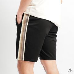 Quần đùi thun phối viền sọc