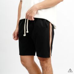 Quần đùi thun phối viền sọc