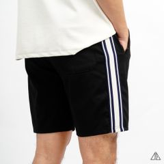 Quần đùi thun phối viền sọc