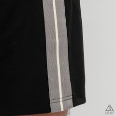 Quần đùi thun phối viền sọc