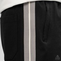 Quần đùi thun phối viền sọc