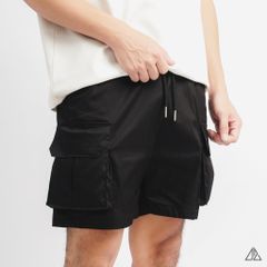 Quần short túi hộp vải dù