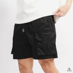 Quần short túi hộp vải dù