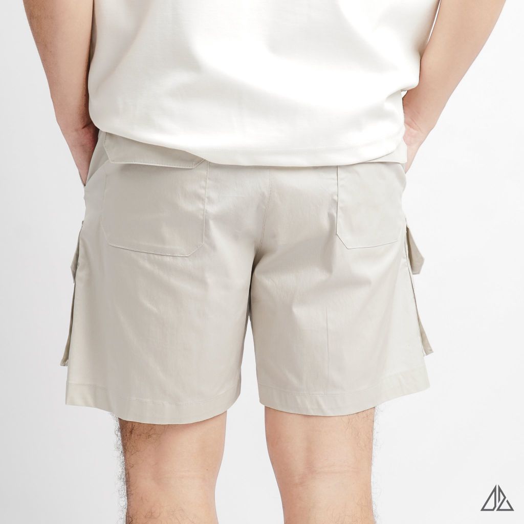 Quần short túi hộp vải dù