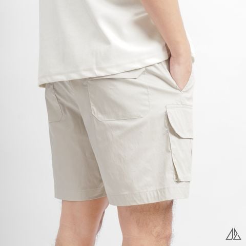 Quần short túi hộp vải dù