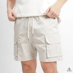 Quần short túi hộp vải dù