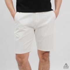 Quần short vải kaki gân tổ ong