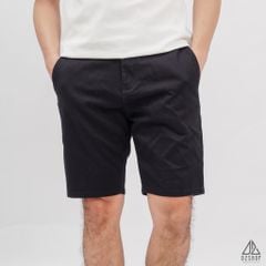 Quần short vải kaki gân tổ ong