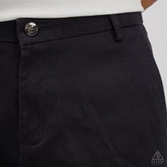 Quần short vải kaki gân tổ ong