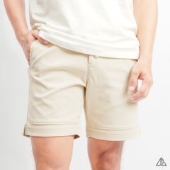 Quần short nỉ may ráp