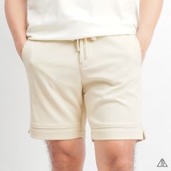 Quần short nỉ may ráp