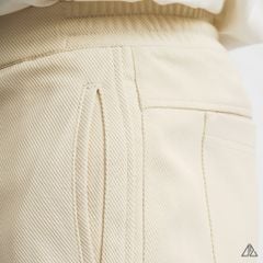 Quần short nỉ may ráp