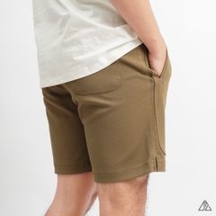 Quần short nỉ may ráp
