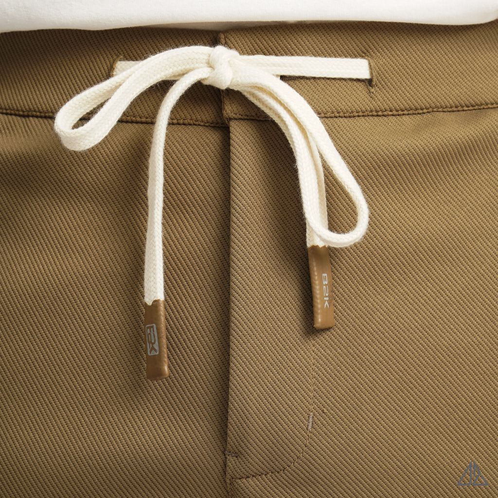 Quần short nỉ may ráp