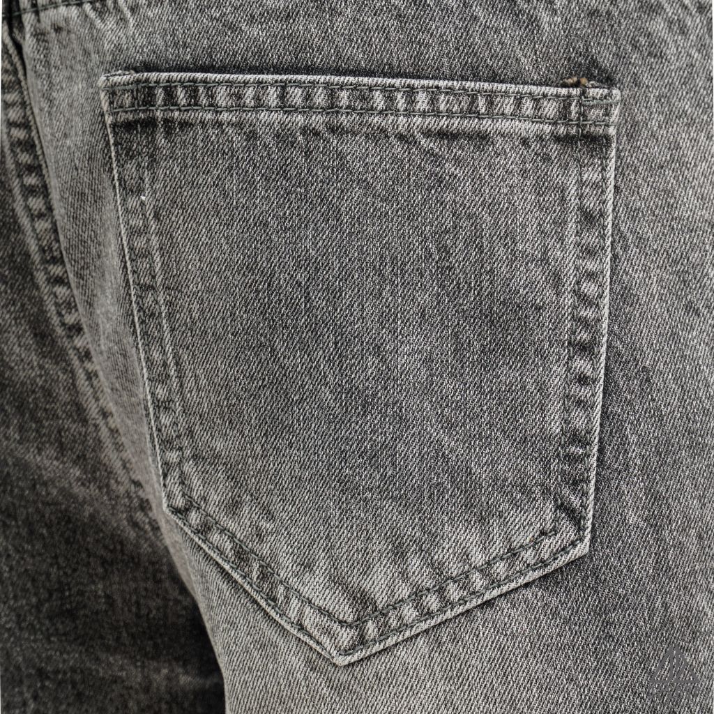 Short jean xám rách Something