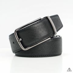 Thắt lưng nam da PU cao cấp, mặt tròn 05 x 24
