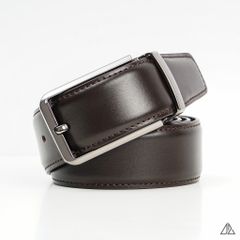 Thắt lưng nam da PU cao cấp, mặt vuông 13 x 20