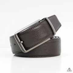 Thắt lưng nam da PU cao cấp, mặt vuông 13 x 20