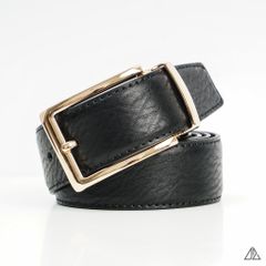 Thắt lưng nam da PU cao cấp, mặt vuông 13 x 20