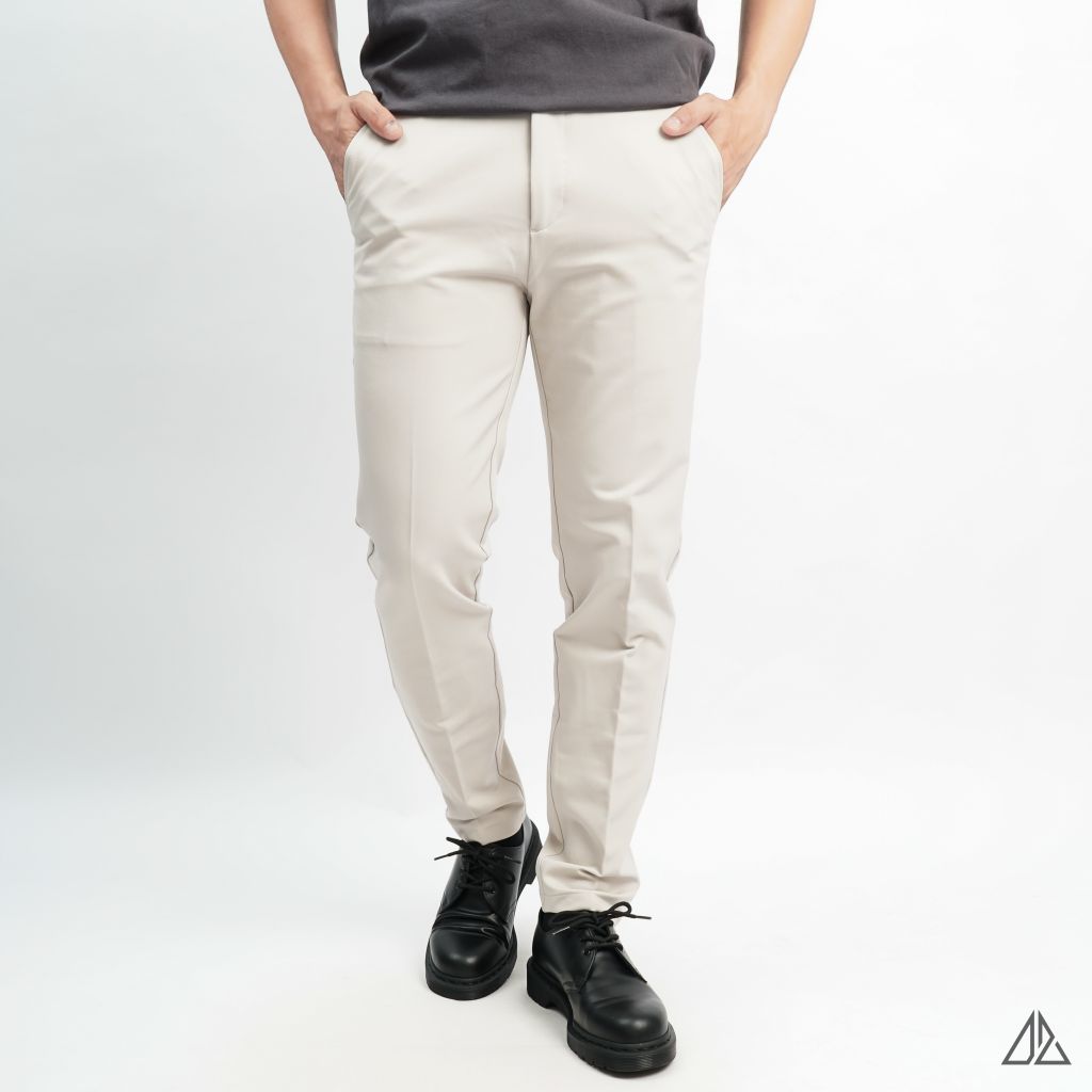 Quần tây lưng thun co giãn, vải mịn