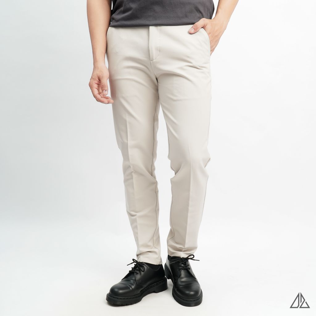 Quần tây lưng thun co giãn, vải mịn