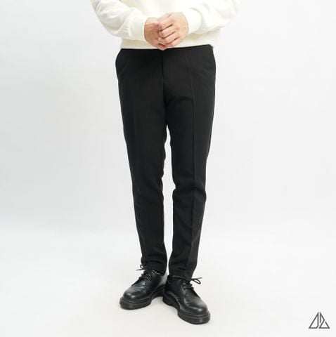 Quần tây đen lưng thun co giãn